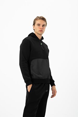 Arma Erkek Cepli Kapüşonlu Sweatshirt 