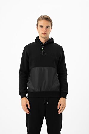 Arma Erkek Cepli Kapüşonlu Sweatshirt 