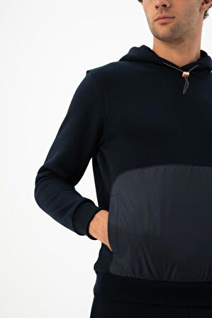 Arma Erkek Cepli Kapüşonlu Sweatshirt 