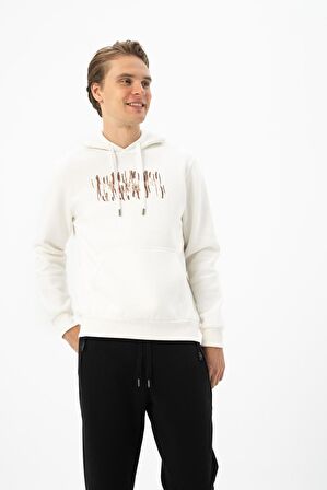 Arma Erkek Büyük Beden Kanguru Cepli Sweatshirt 