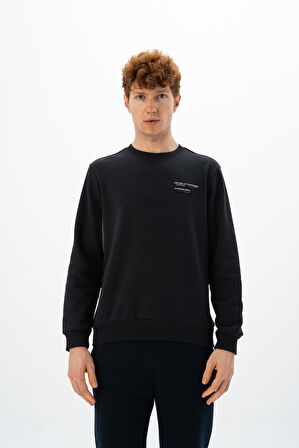 Arma Erkek Bisiklet Yaka Sweatshirt 