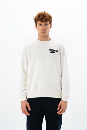 Arma Erkek Bisiklet Yaka Sweatshirt 