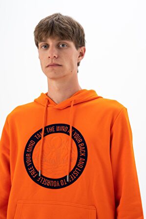 Arma Erkek Regular Fit Kanguru Cepli Sweatshirt 