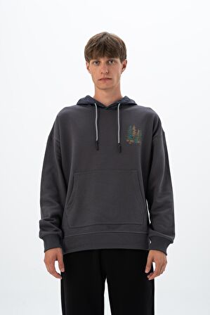 Arma Erkek Regular Fit Kanguru Cepli Sweatshirt 