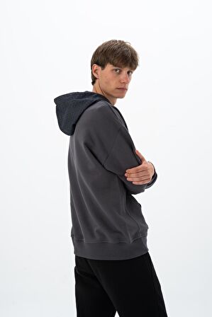 Arma Erkek Regular Fit Kanguru Cepli Sweatshirt 