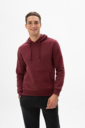 Arma Erkek Kanguru Cepli Kapüşonlu Sweatshirt 