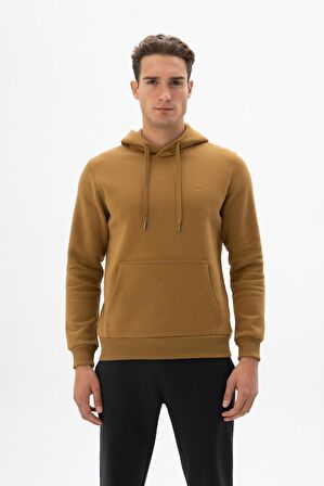Arma Erkek Kanguru Cepli Kapüşonlu Sweatshirt 