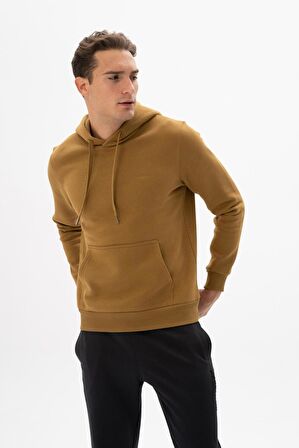 Arma Erkek Kanguru Cepli Kapüşonlu Sweatshirt 