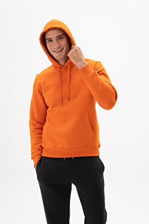 Arma Erkek Kanguru Cepli Kapüşonlu Sweatshirt 