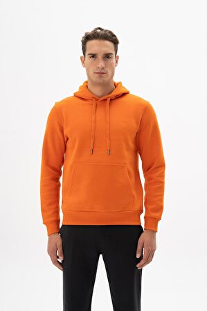 Arma Erkek Kanguru Cepli Kapüşonlu Sweatshirt 