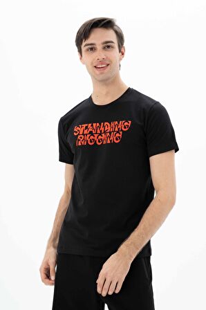 Arma Erkek Slim Fit Bisiklet Yaka Tişört 