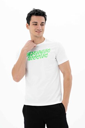 Arma Erkek Slim Fit Bisiklet Yaka Tişört 