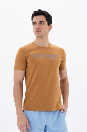 Arma Erkek Slim Fit Bisiklet Yaka Tişört 
