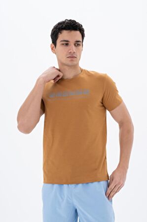 Arma Erkek Slim Fit Bisiklet Yaka Tişört 