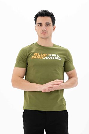 Arma Erkek Slim Fit Bisiklet Yaka Tişört 