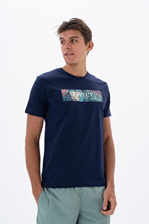 Arma Erkek Slim Fit Bisiklet Yaka Tişört 