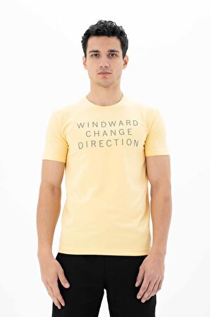 Arma Erkek Slim Fit Bisiklet Yaka Tişört 