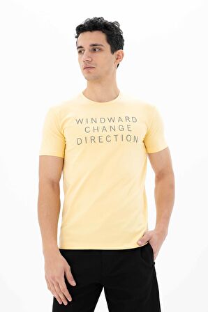 Arma Erkek Slim Fit Bisiklet Yaka Tişört 