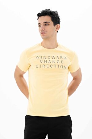 Arma Erkek Slim Fit Bisiklet Yaka Tişört 