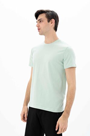 Arma Erkek Slim Fit Bisiklet Yaka Tişört 