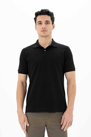 Arma Erkek %100 Pamuk Basic Polo Yaka Regular Fit T-shirt 