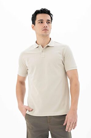 Arma Erkek %100 Pamuk Basic Polo Yaka Regular Fit T-shirt 
