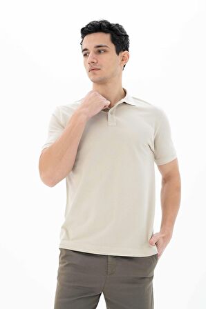 Arma Erkek %100 Pamuk Basic Polo Yaka Regular Fit T-shirt 