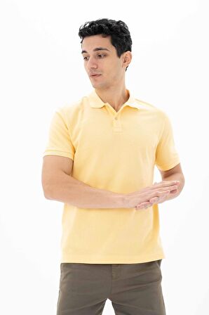Arma Erkek %100 Pamuk Basic Polo Yaka Regular Fit T-shirt 