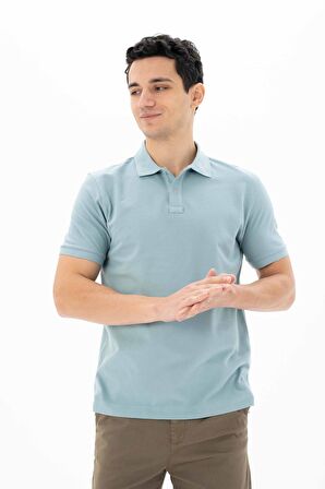 Arma Erkek %100 Pamuk Basic Polo Yaka Regular Fit T-shirt 