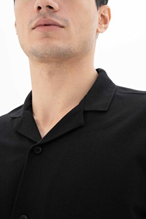 Arma Erkek % 100 Pamuk Penye Pike Regular Fit Polo Yaka Gömlek 