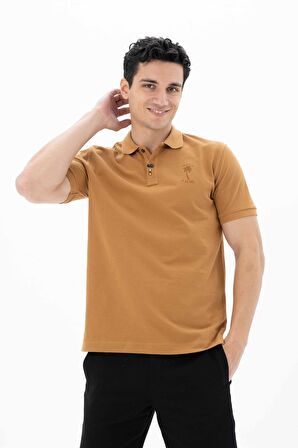 Arma Erkek % 100 Pamuk Regular Fit Polo Yaka T-Shirt 