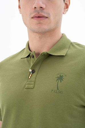 Arma Erkek % 100 Pamuk Regular Fit Polo Yaka T-Shirt 