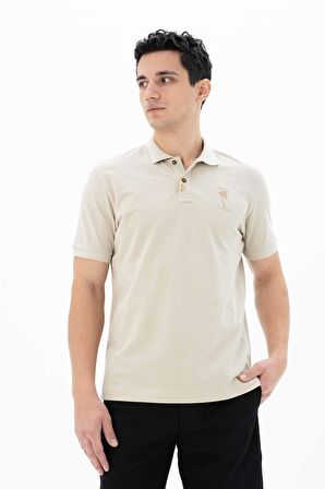 Arma Erkek % 100 Pamuk Regular Fit Polo Yaka T-Shirt 