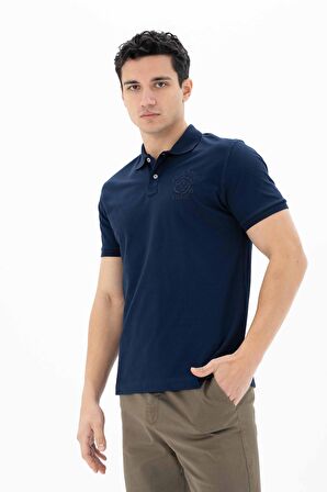 Arma Erkek Baskılı Regular Fit % 95 Pamuklu %5 Likralı Polo Yaka T-Shirt 