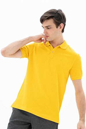 Arma Erkek %95 Pamuk Polo Yaka Regular Fit T-shirt 
