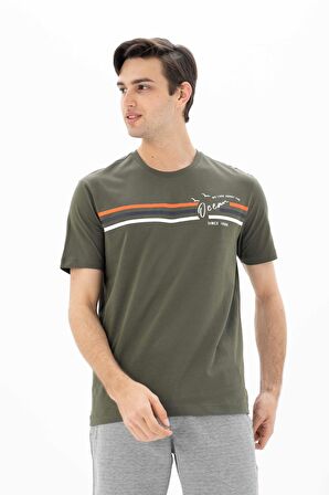 Arma Erkek Regular Fit Bisiklet Yaka Tişört 