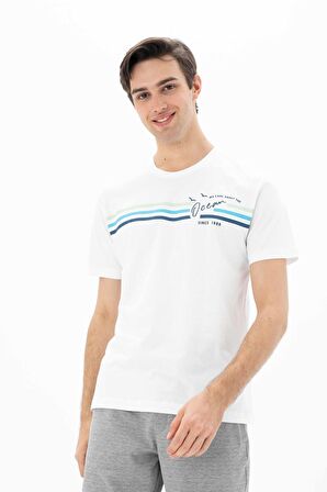 Arma Erkek Regular Fit Bisiklet Yaka Tişört 