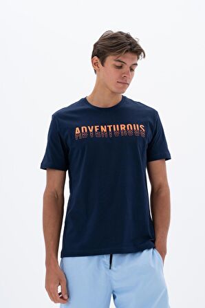 Arma Erkek Büyük Beden Bisiklet Yaka Tişört 