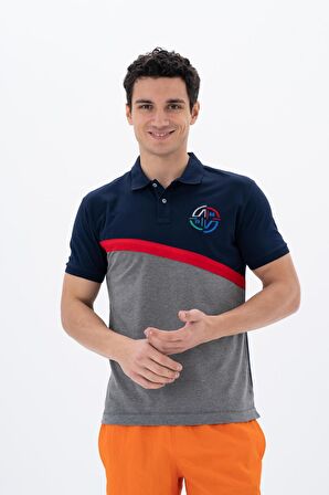 Arma Erkek Baskılı Regular Fit % 95 Pamuklu %5 Likralı Polo Yaka T-Shirt 