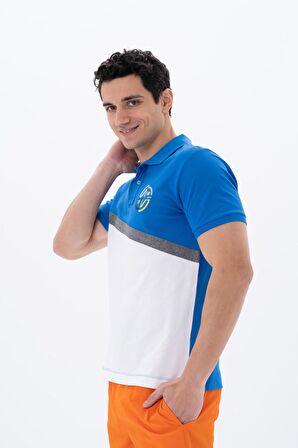 Arma Erkek Baskılı Regular Fit % 95 Pamuklu %5 Likralı Polo Yaka T-Shirt 