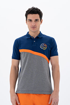 Arma Erkek Baskılı Regular Fit % 95 Pamuklu %5 Likralı Polo Yaka T-Shirt 