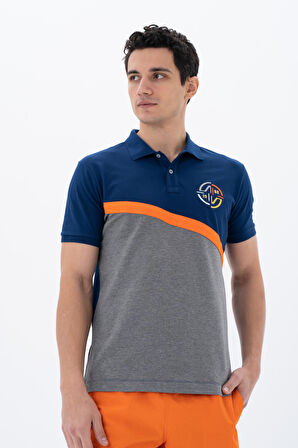 Arma Erkek Baskılı Regular Fit % 95 Pamuklu %5 Likralı Polo Yaka T-Shirt 