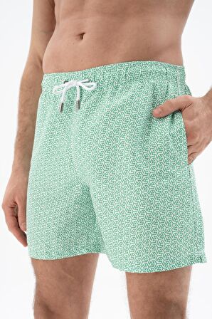 Arma Erkek Regular Fit Çok Renkli Mayo Deniz Şortu 