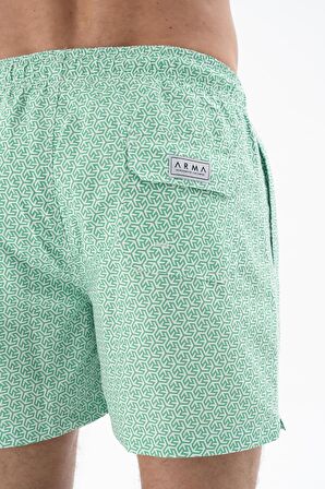 Arma Erkek Regular Fit Çok Renkli Mayo Deniz Şortu 