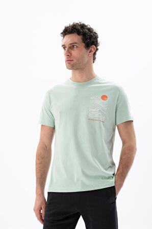 Arma Erkek Regular Fit Bisiklet Yaka Tişört 