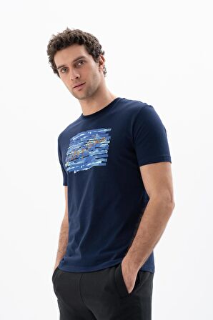 Arma Erkek Regular Fit Bisiklet Yaka Tişört 