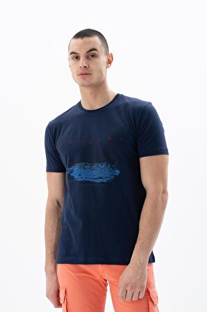 Arma Erkek Regular Fit Bisiklet Yaka Tişört 