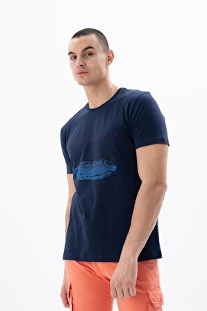 Arma Erkek Regular Fit Bisiklet Yaka Tişört 