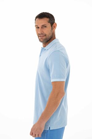 Arma Erkek % 100 Pamuk Regular Fit Parça Boyama Polo Yaka T-Shirt 