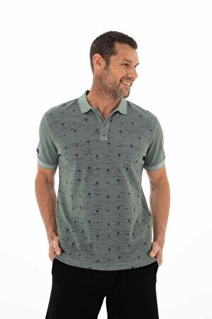 Arma Erkek Regular Fit Parça Boyama Polo Yaka Tişört 